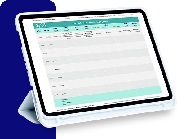 modelo 5w2h editável em excel